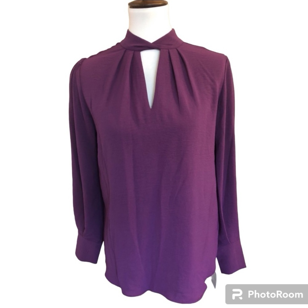 Gorgeous Purple Blouse Top NWT